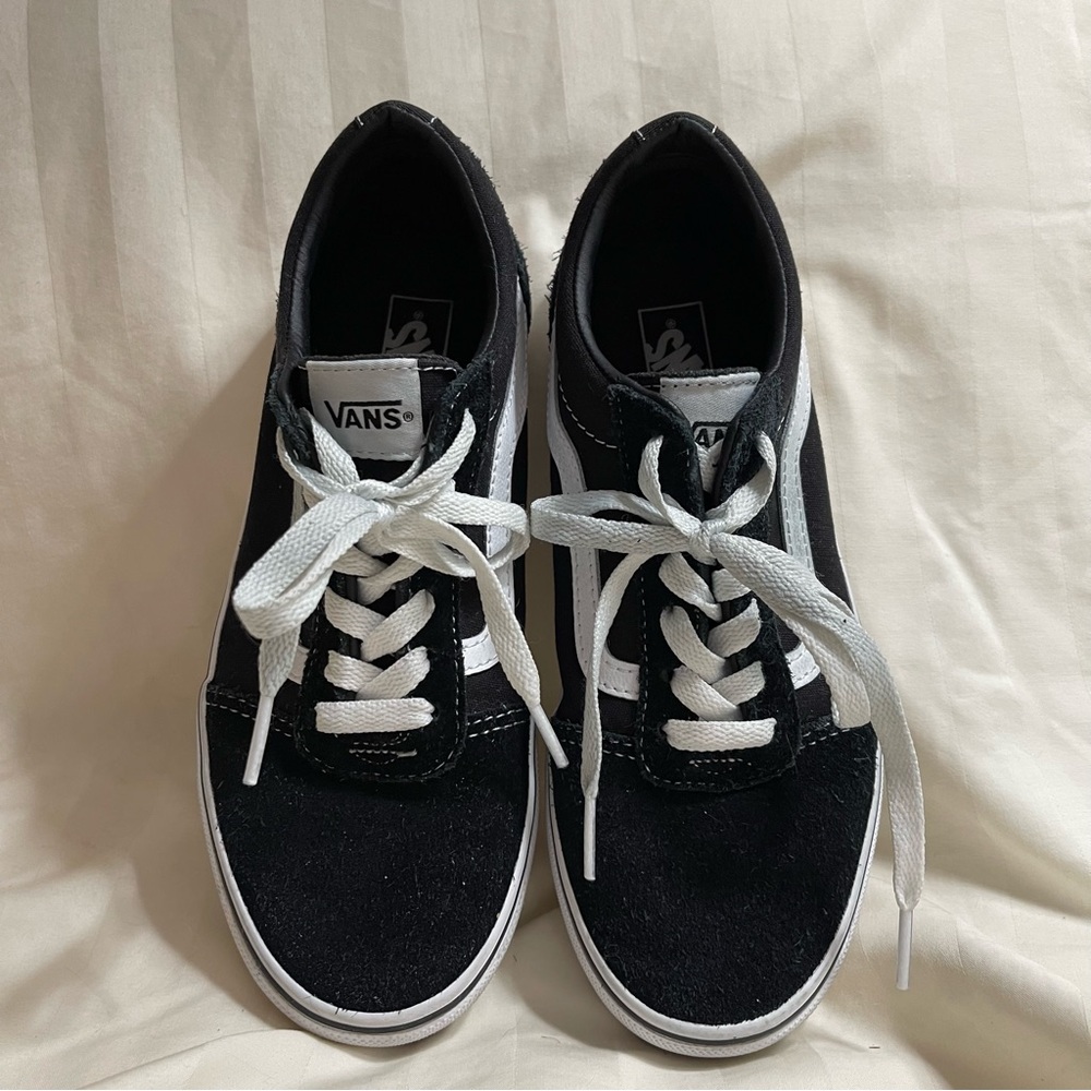 Vans Old Skool Classics Black Suede and Canvas- Timeless "Street Style"